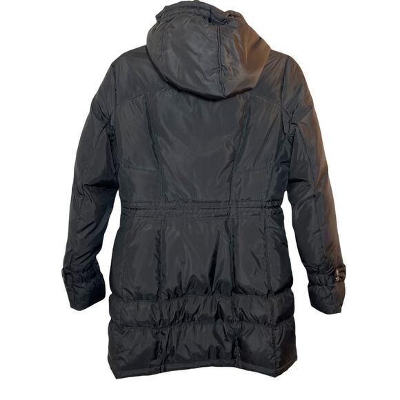 Cole Haan Hooded Down Puffer Coat women's Small - Picture 3 of 6